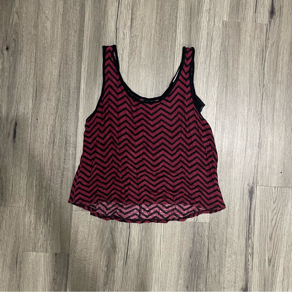 Chevron Print Blouse